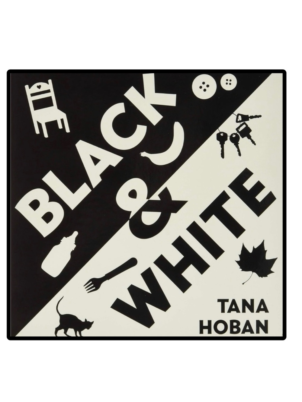 BUNDLE & SAVE🎉 Black & White Accordion Board Book by Tana Hoban